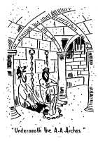 Underneath the A-a-arches